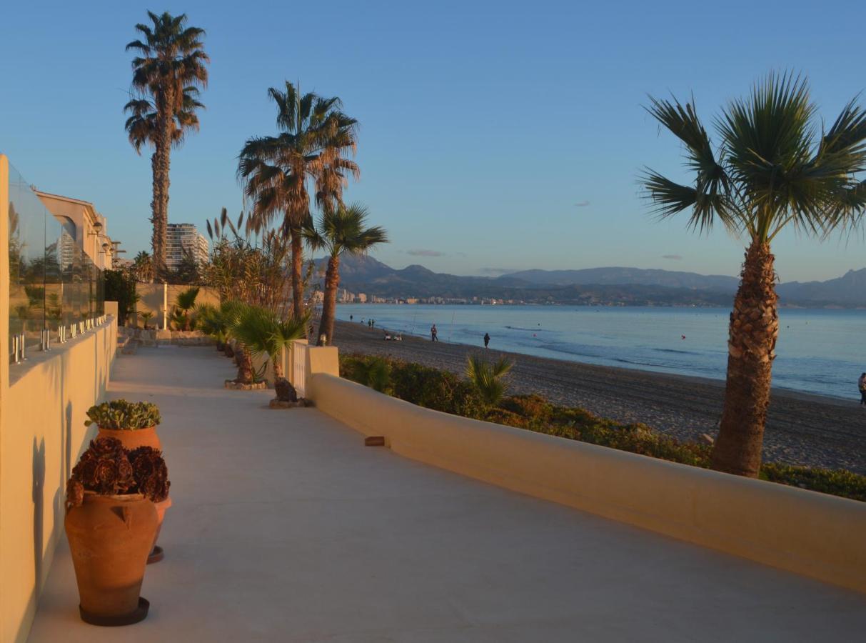 Maravilloso Apartamento Amanecer Cabo A Pie De Playa Y Mar En Chalet Roquetes Alicante Dış mekan fotoğraf