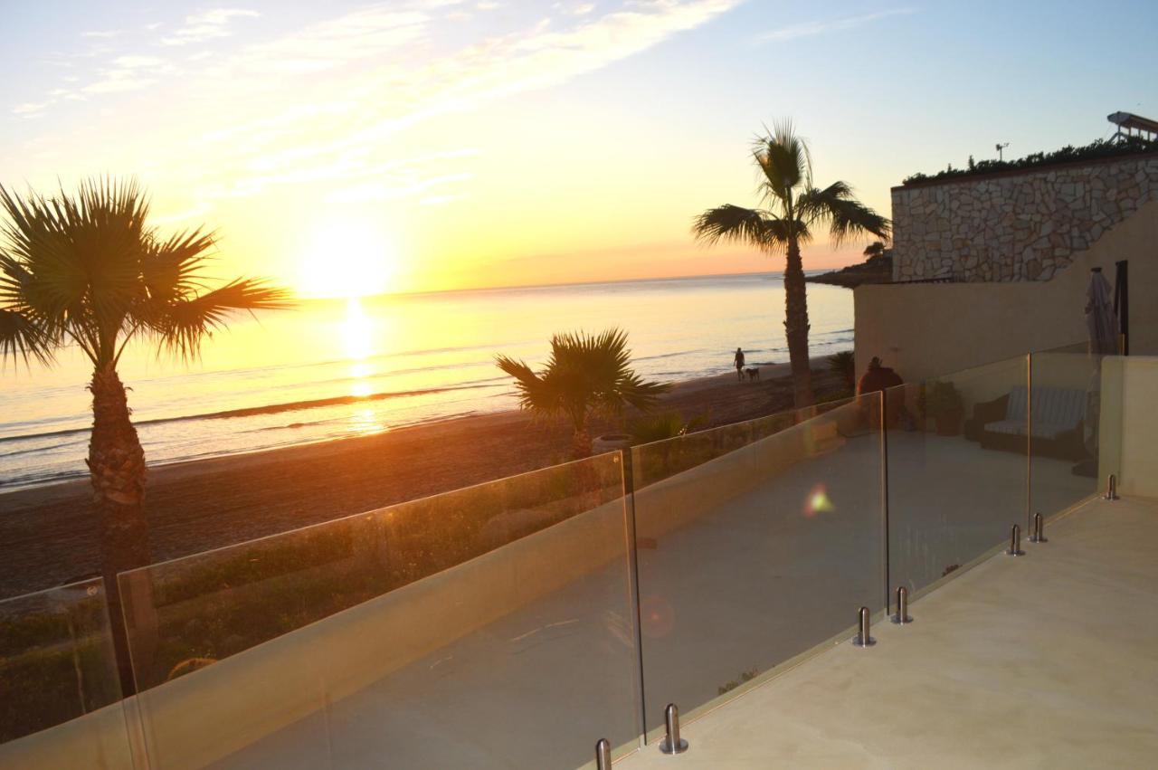 Maravilloso Apartamento Amanecer Cabo A Pie De Playa Y Mar En Chalet Roquetes Alicante Dış mekan fotoğraf