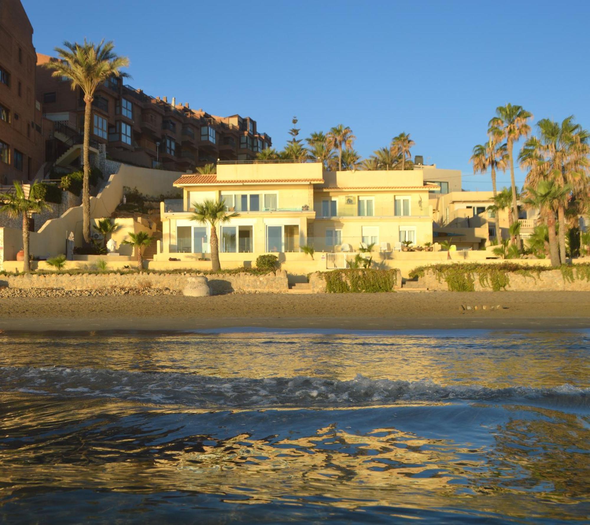Maravilloso Apartamento Amanecer Cabo A Pie De Playa Y Mar En Chalet Roquetes Alicante Dış mekan fotoğraf