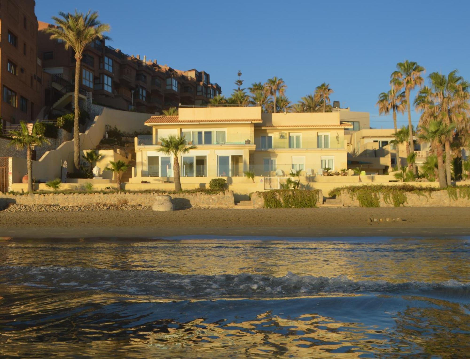 Maravilloso Apartamento Amanecer Cabo A Pie De Playa Y Mar En Chalet Roquetes Alicante Dış mekan fotoğraf