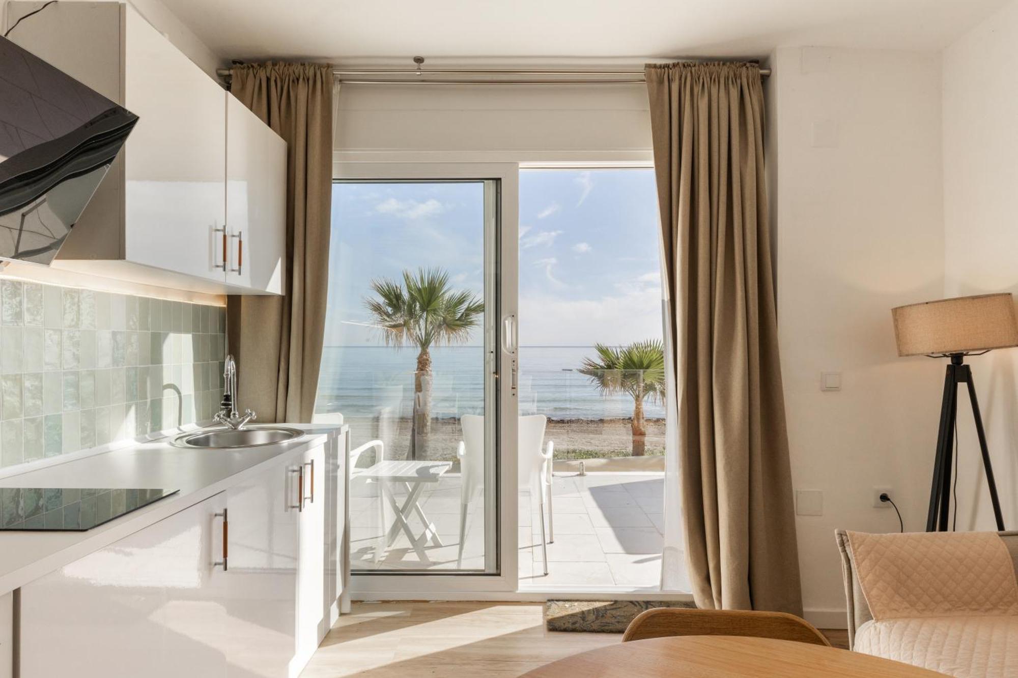 Maravilloso Apartamento Amanecer Cabo A Pie De Playa Y Mar En Chalet Roquetes Alicante Dış mekan fotoğraf